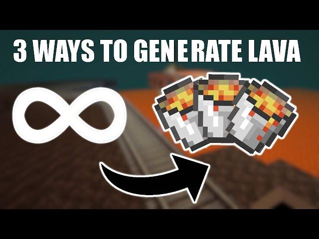 3 Ways to Generate Lava | Minecraft Create Mod