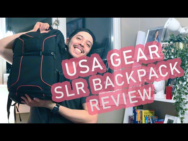 USA Gear SLR camera backpack review