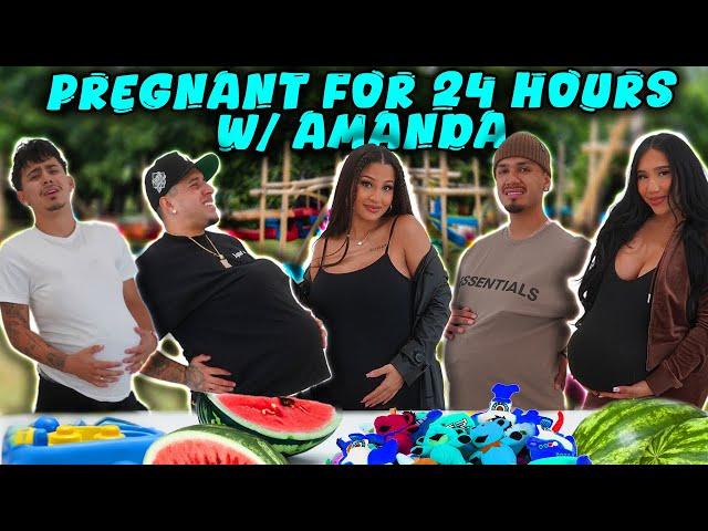 PREGNANT FOR 24 HOURS W/ KAED & BLESIV  !!