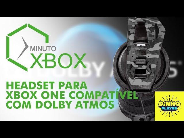 HEADSET PARA XBOX ONE COMPATÍVEL COM DOLBY ATMOS - MINUTO XBOX #XBOXBR