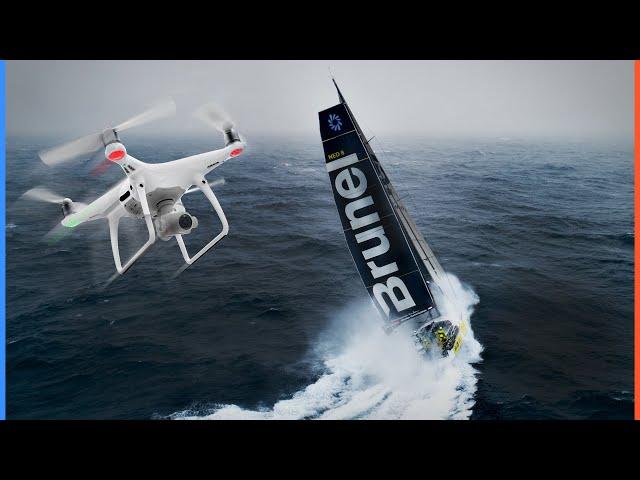 Most Incredible drone shots from The Ocean Race