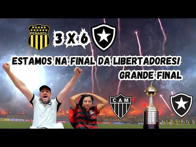 React da Classificação do Botafogo para sua primeira Final da Libertadores!