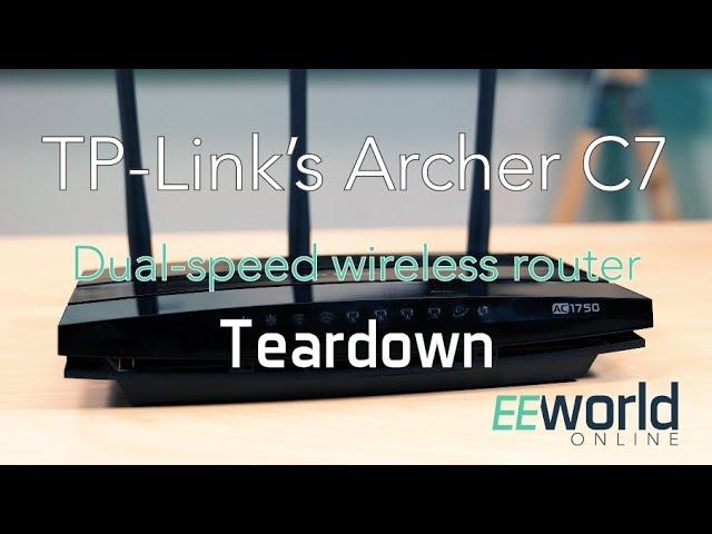 TP-Link’s Archer C7 wireless router: Teardown