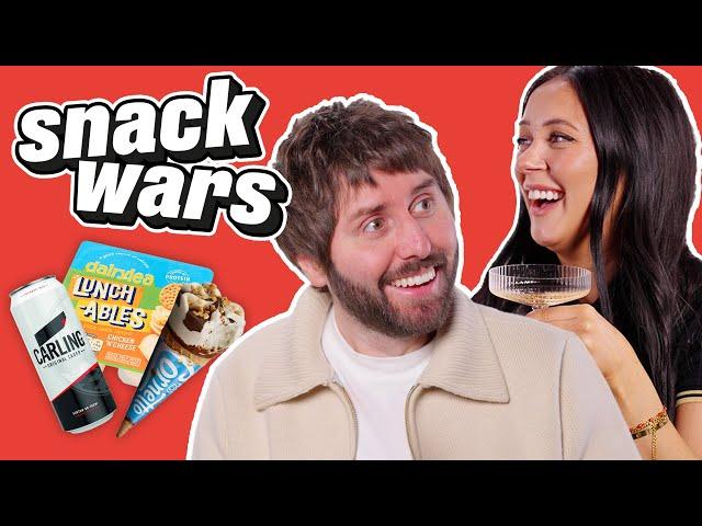 James and Clair Buckley Review Posh British Food | Snack Wars