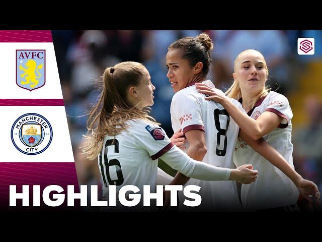 Manchester City vs Aston Villa | Highlights | FA Women's Super League 18-05-2024