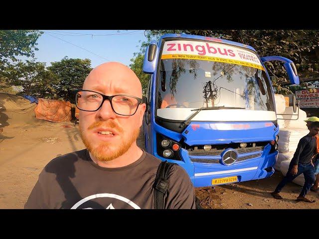 I Spent 24 HOURS onboard an Indian Bus