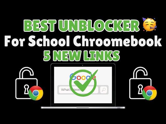 NEW 100% WORKING Unblocker For SCHOOL Chromebook (2024) || New Best  WORKING Proxy For SCHOOL (2024)