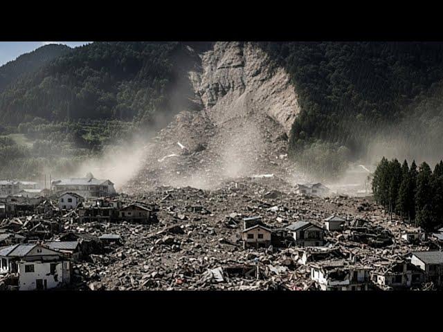 Pray for Switzerland!! Giant glacier collapses, hundreds of homes buried in Blatten