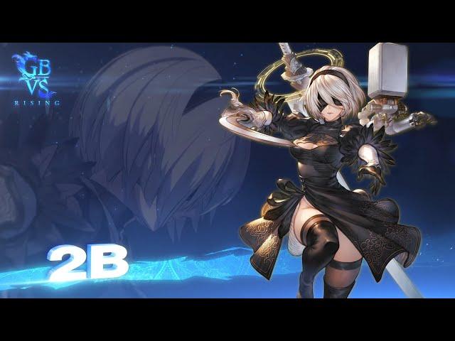 Granblue Fantasy Versus: Rising – 2B Second Gameplay Trailer