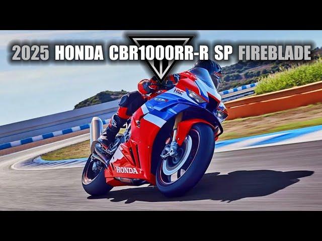 2025 Honda CBR1000RR-R Fireblade SP  |  First Look