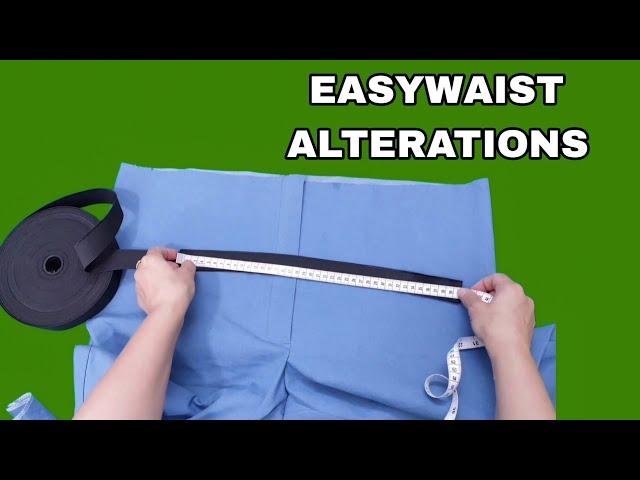 Techniques for changing the waist for clothes  sewing training