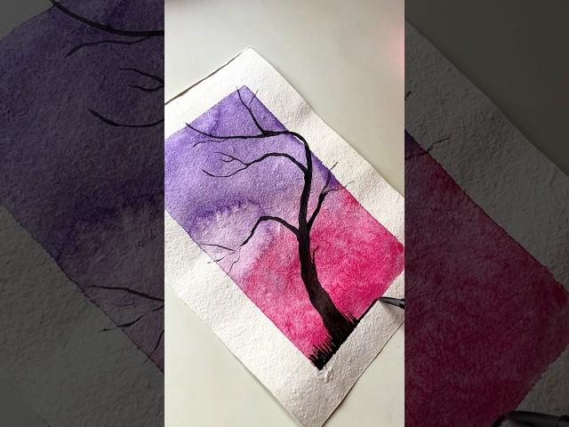 Beautiful Painting Ideas #shorts #painting #arts #shrutiprasadarts #watercolor