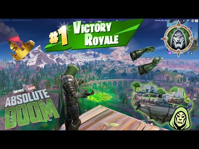 VICTORY ROYALE! with Dr.Doom superpowers! Fortnite Gameplay!