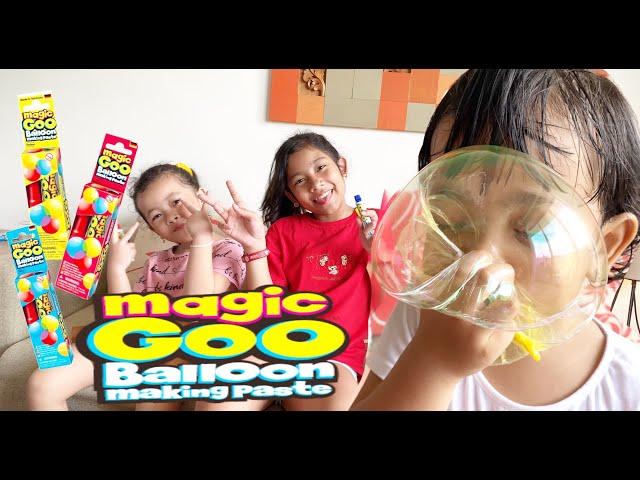 MAKE BALLON magic goo with wahaha tv