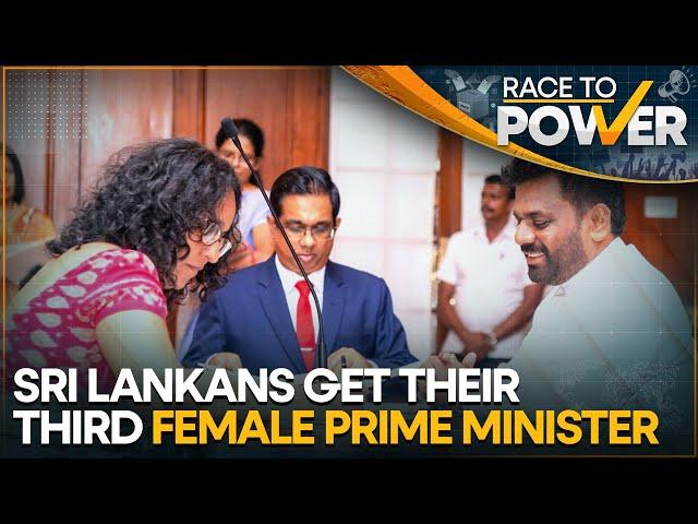 Harini Amarasuriya Sworn In As Sri Lanka's New Prime Minister | WION Race To Power