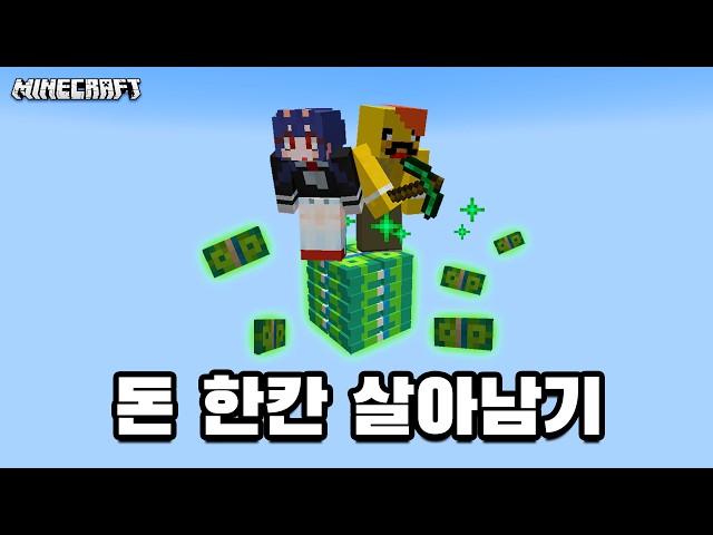 Make money by minecraft for life on a one-compartment money block