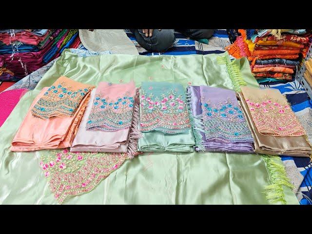 100Rs Clarence Sale Chickpet Bangalore Wholesale Sarees/Courier AVL/Festival&Gifted Sarees/Shopping