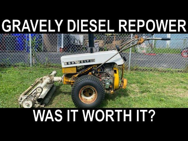 Gravely Diesel Repower - What I Wish I Knew