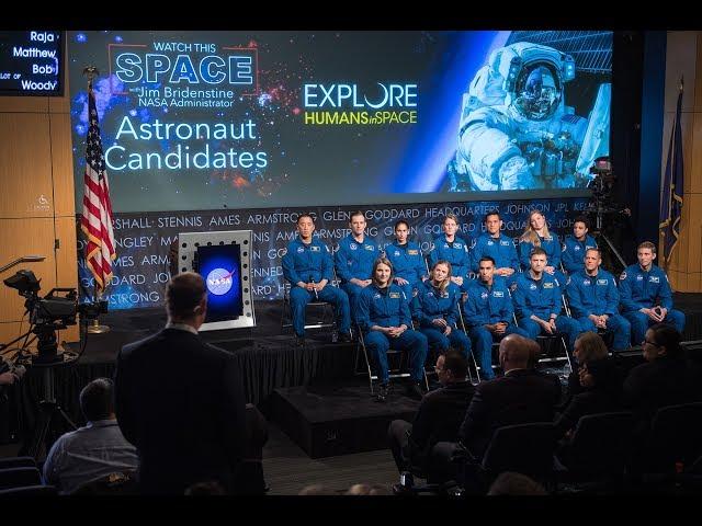 NASA Administrator Talks Training, Future Missions with Newest Astronaut Class