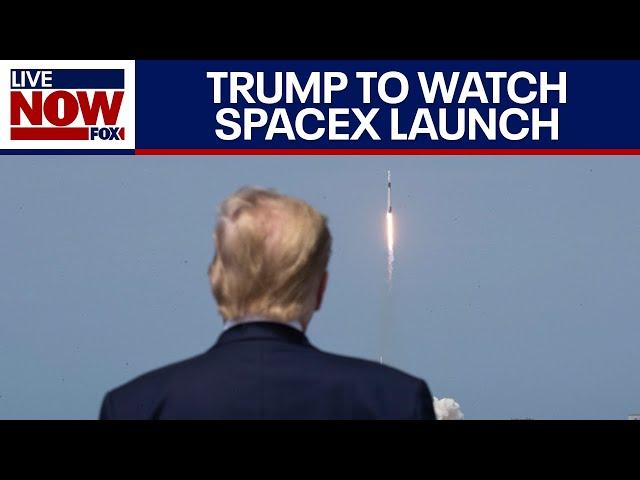 FULL COVERAGE: Donald Trump and Elon Musk watch SpaceX launch in Texas | LiveNOW from FOX