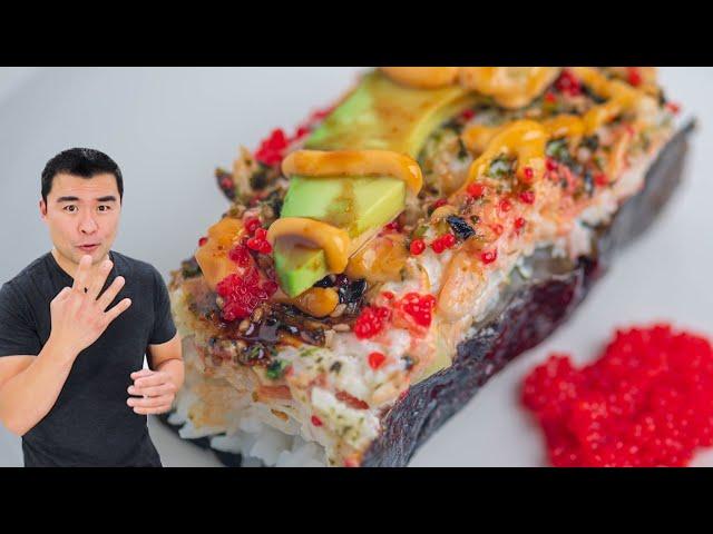 Sushi Bake Recipe | Easy Baked Sushi