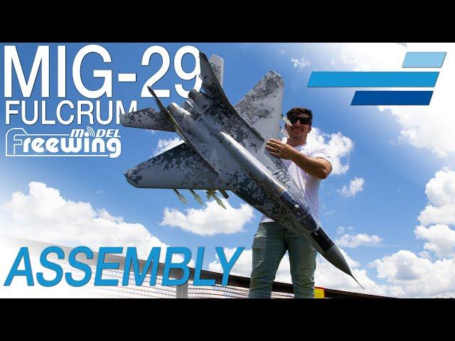 Freewing MiG-29 Fulcrum Assembly - Motion RC Twin 80mm EDF RC Jet