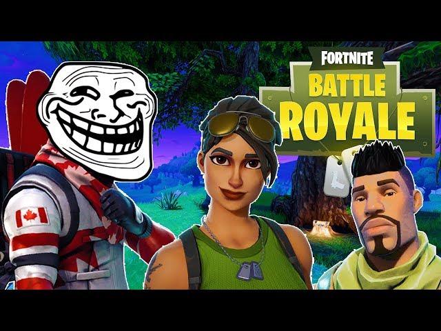 FORTNITE TROLLING TEAMMATES - Funny Fortnite Moments