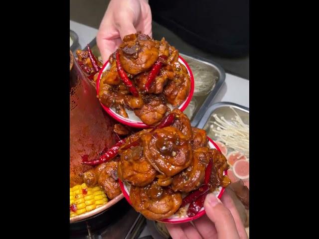 Indulge in the rich flavors of #HotPotChicken