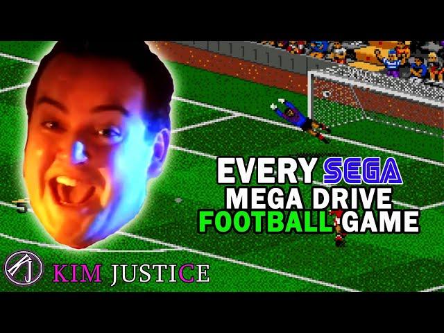 A Look at EVERY Sega Mega Drive Football Game | Kim Justice