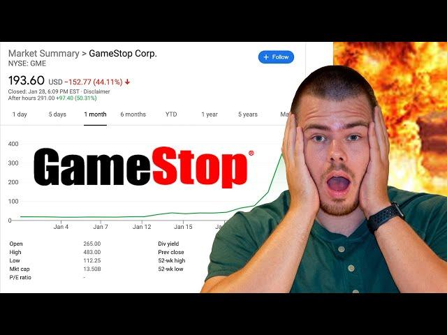 The GameStop Market Short Squeeze Explained!