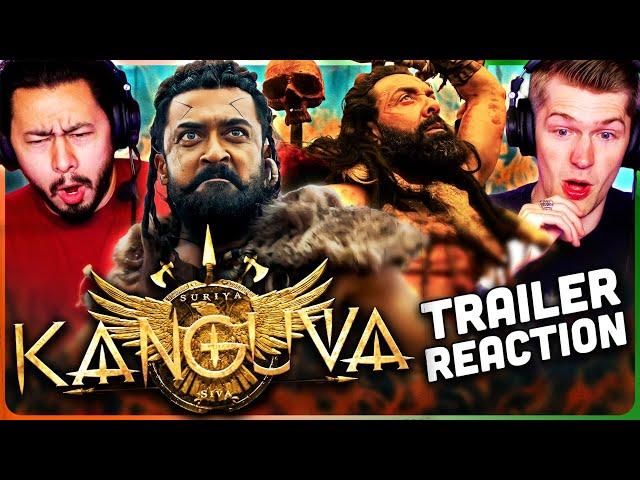 KANGUVA Trailer Reaction! | Suriya | Bobby Deol | Siva