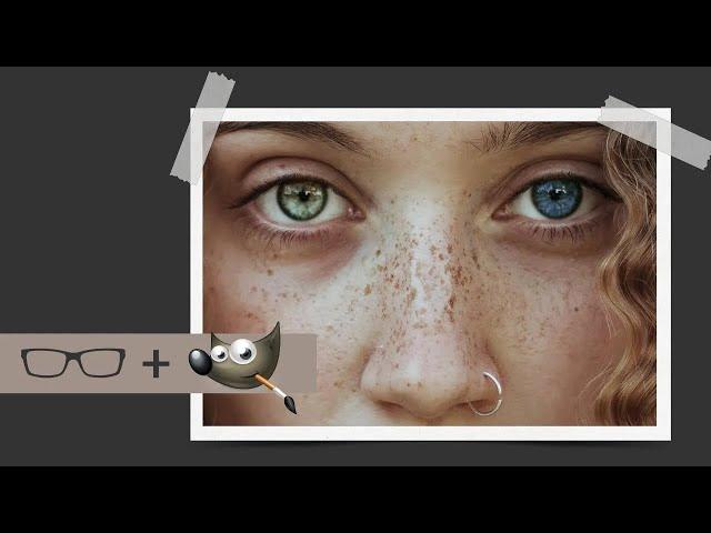 How To Easily Change the Color of Eyes in GIMP