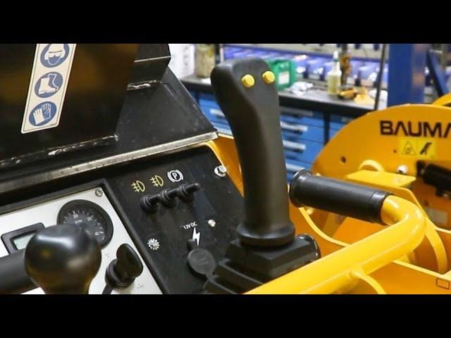 How to Install D007083 2 Button Hydraulic AUX Joystick on Baumalight Mini Skidsteer