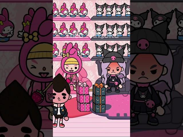 Melody vs Kuromi| Toca Sad Story | Toca Life World | Toca Boca