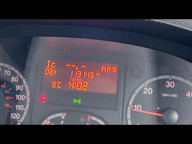 Flashing Mileage BlueAndMe Fiat,Citroen, Peugeot, Alfaromeo