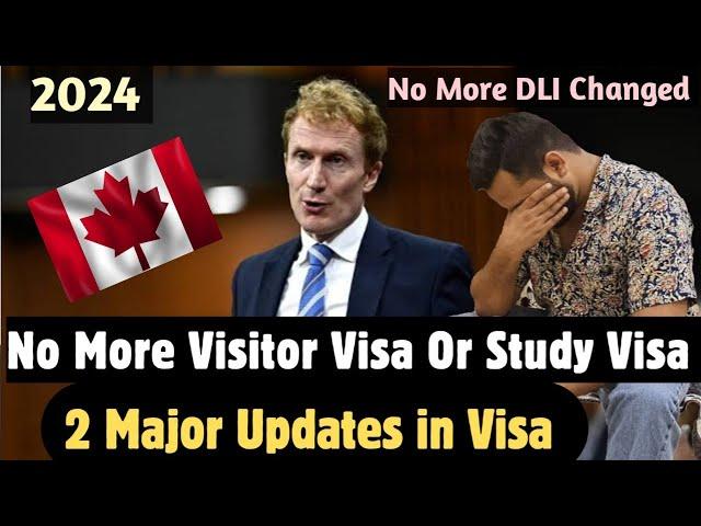 No More Visitor Visa or Study Permit for CANADA  #canada #visa #india #punjab