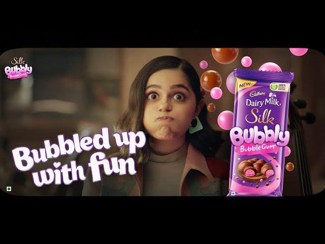 Cadbury Silk Bubbly Bubblegum - #BubbledUpWithFun