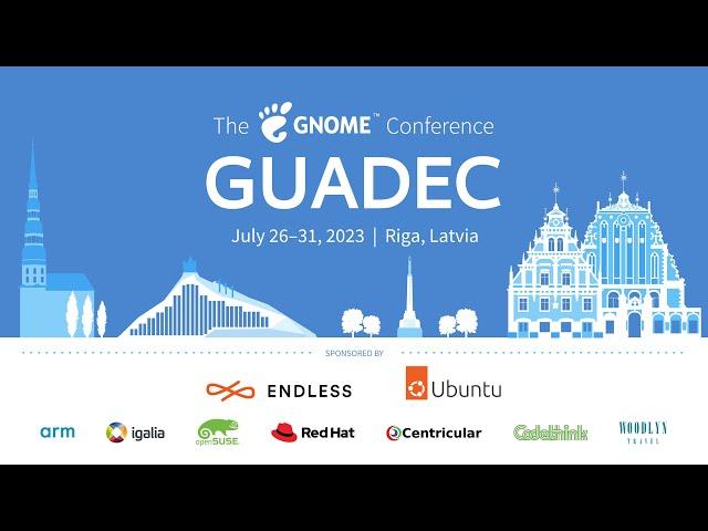 GUADEC 2023 - Day 1, track 2