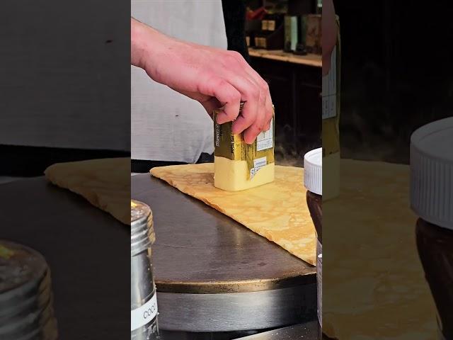 버터는 이렇게 발라야 제맛!? #최정화랑데부 #choijwrendezvous #crepe #buttering