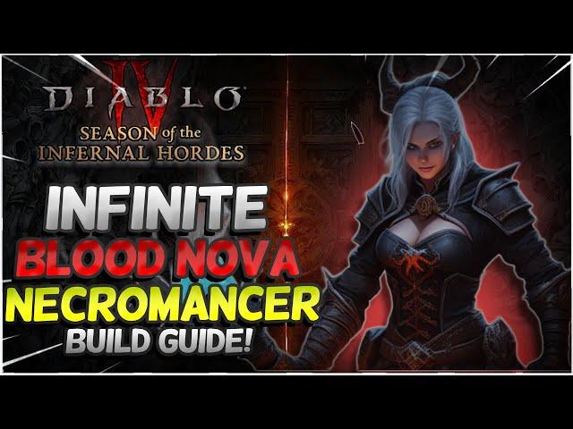 Necromancer Blood Nova Build Guide Diablo 4 Season 5!