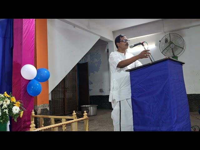 Speech By Sri Asish Subudhi (S.P.R).