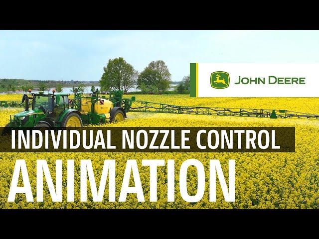 Individual Nozzle Control for John Deere Sprayers with ANIMATION