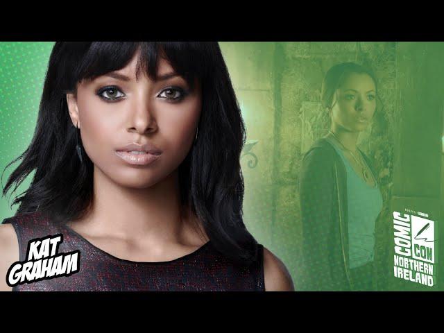 Kat Graham goes rogue at Comic-Con Ireland and brings a fan up to host her panel..