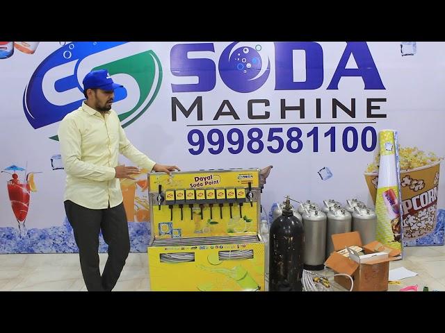 soda fountain machine  8 + 2 mobile van soda machine price and all details