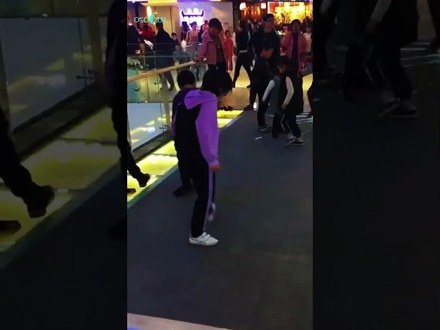 interactive led floor display