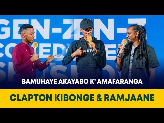 MERCI AHAMAGAYE CLAPTON KIBONGE  NAWE AHAMAGARA RAMJAANE BAKOZE AMATEKA  BAMUHAYE MILIYONI 100!