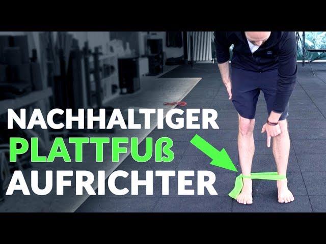 Nachhaltiger Plattfuß Aufrichter - Plattfuß Auftrainieren und Halten können | Tamay Jentjens