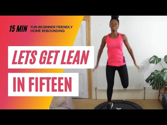 FUN 15 Minute Home Workout | Women’s HIIT Rebounding For Weight-loss (Low Impact Mini Trampoline)