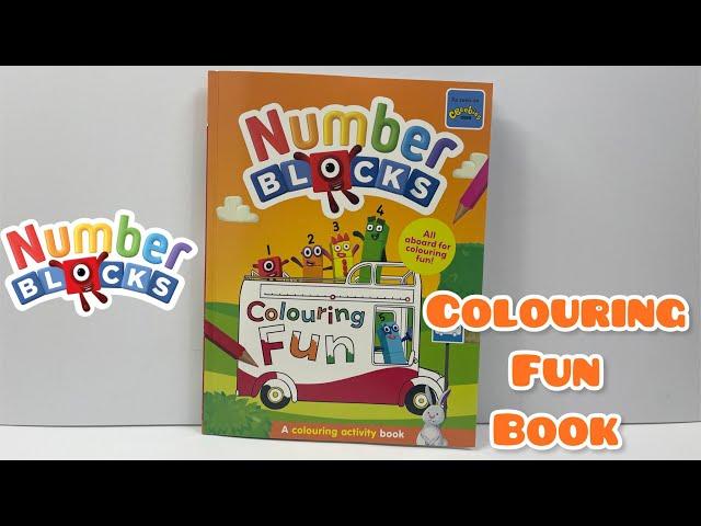 Numberblocks colouring fun book 