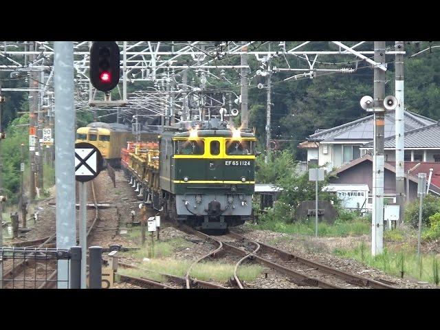 山陽本線笠岡駅をさまざまな貨物列車が通過29本+レール輸送列車1本!